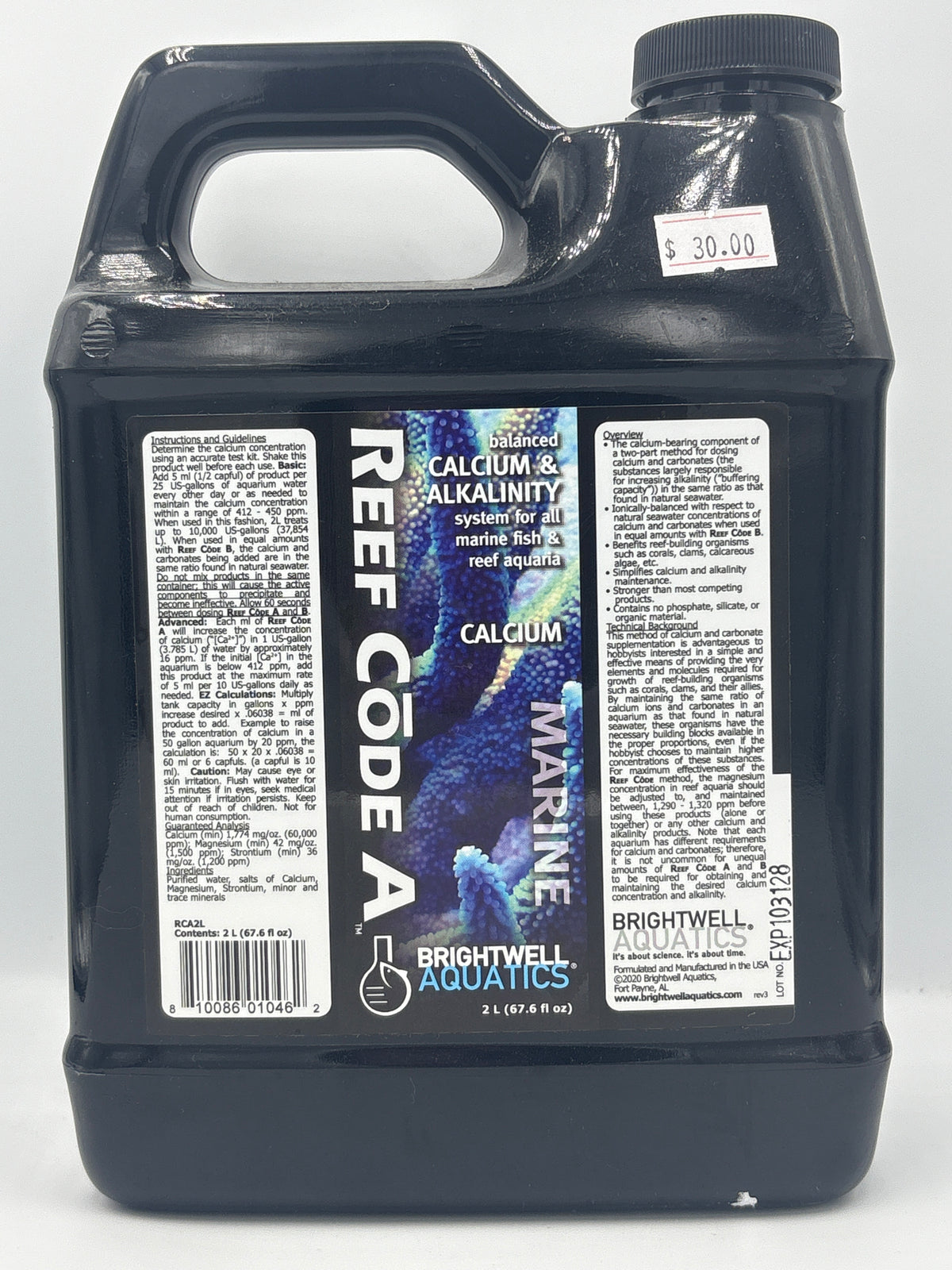 Corel Reef Code Reef code A – Hydros Aquatics