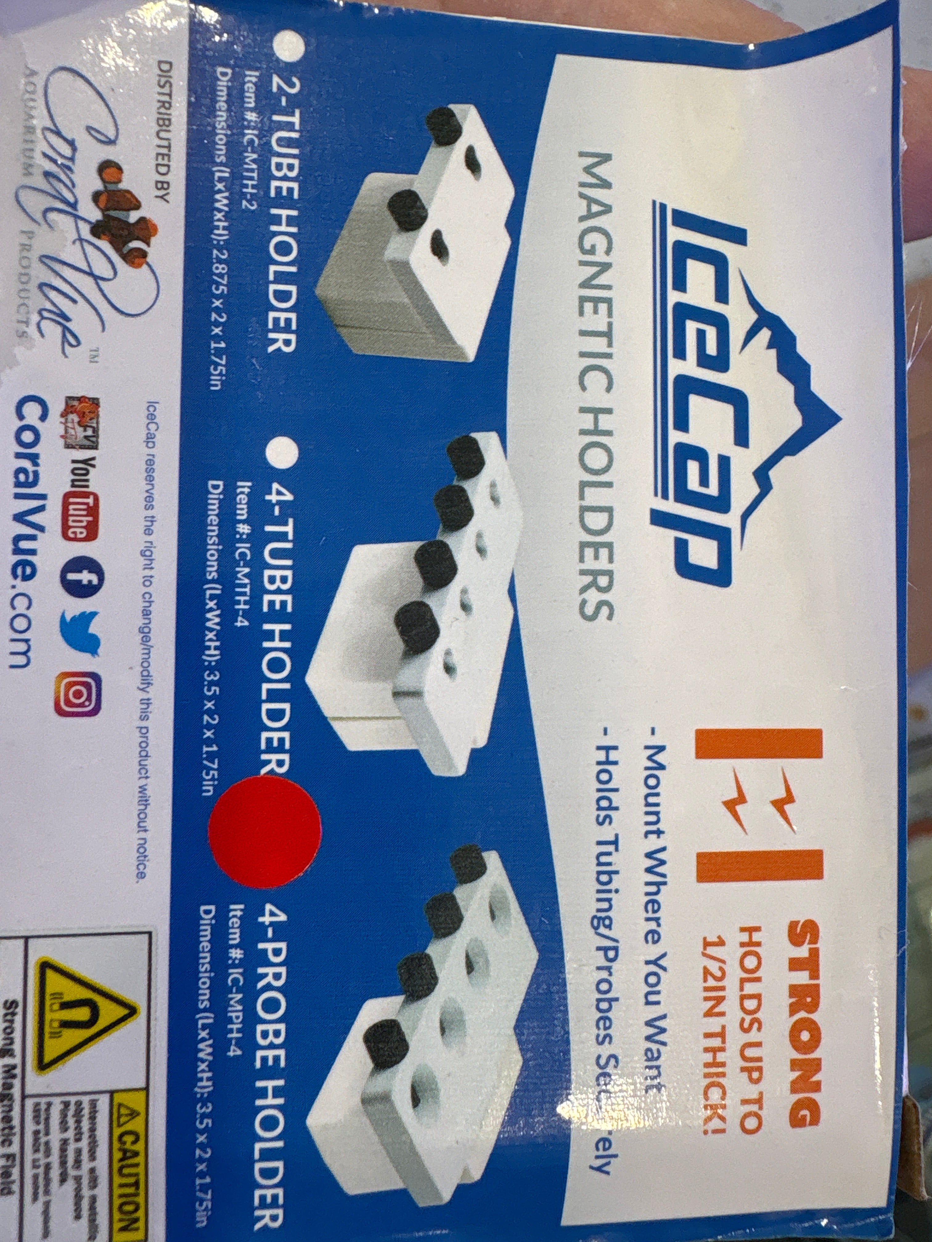 Icecap Magnetic Holder 4-Probe holder
