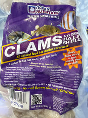 ON-Clams on the half shell 8oz