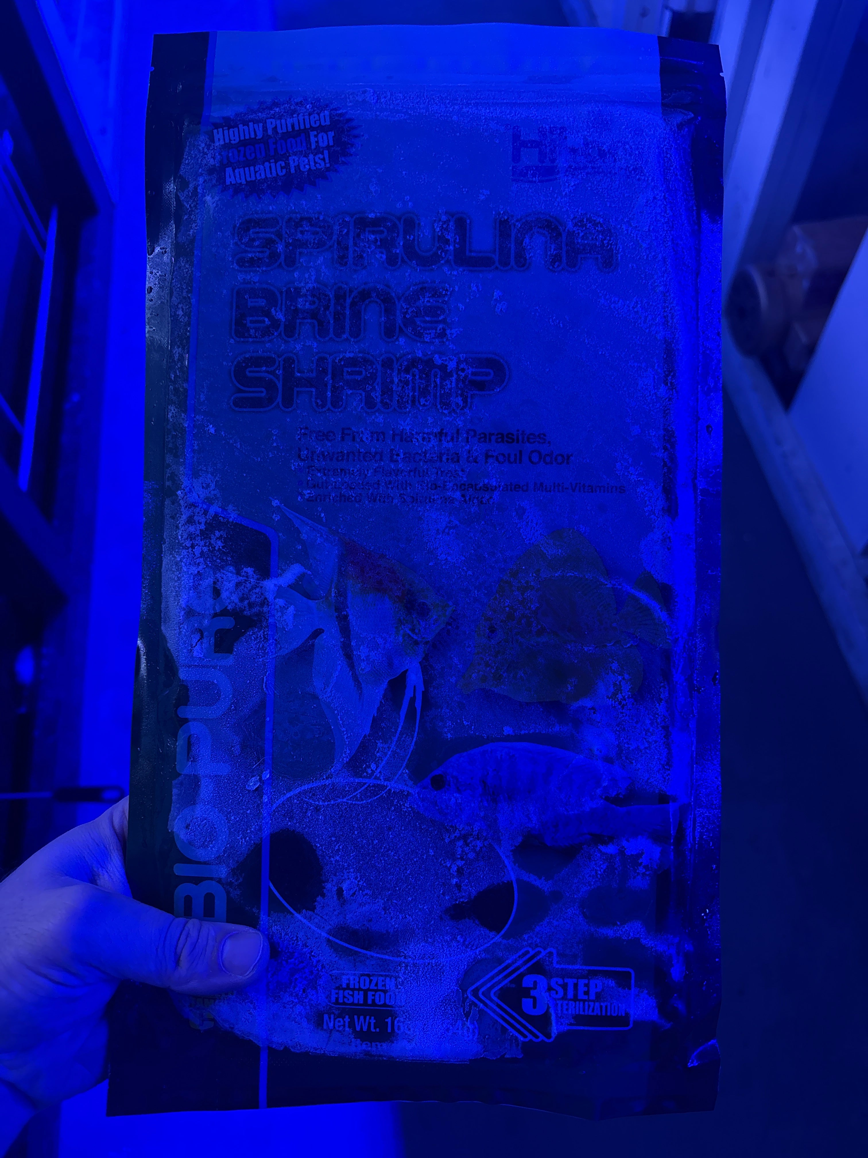 Spirulina brine shrimp flat 16oz