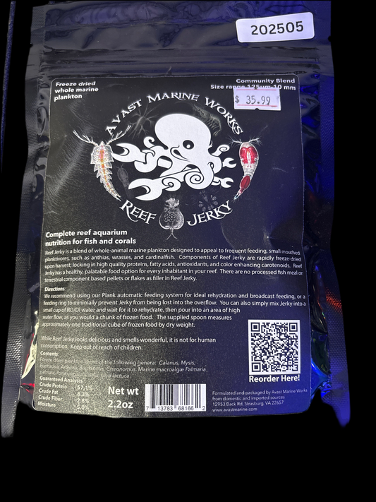 Avast Marine Works Reef Jerky