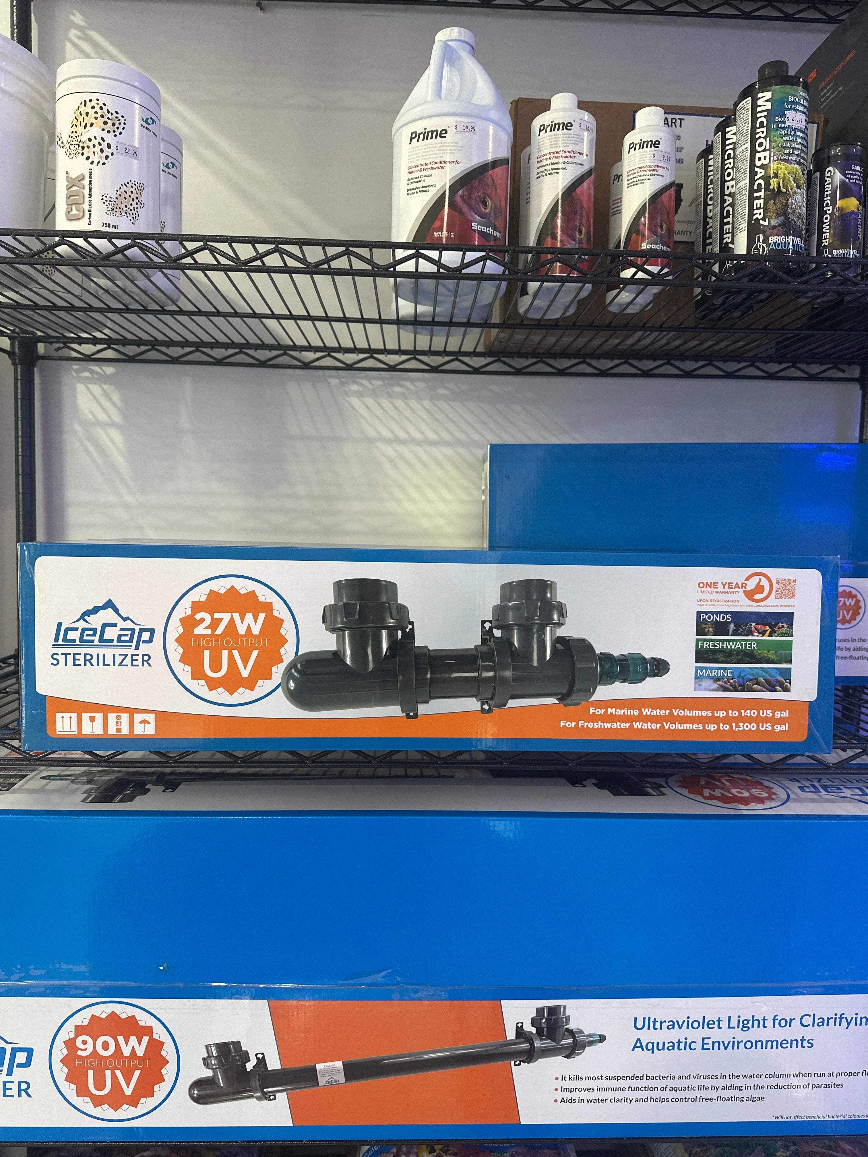 Icecap 27watt uv