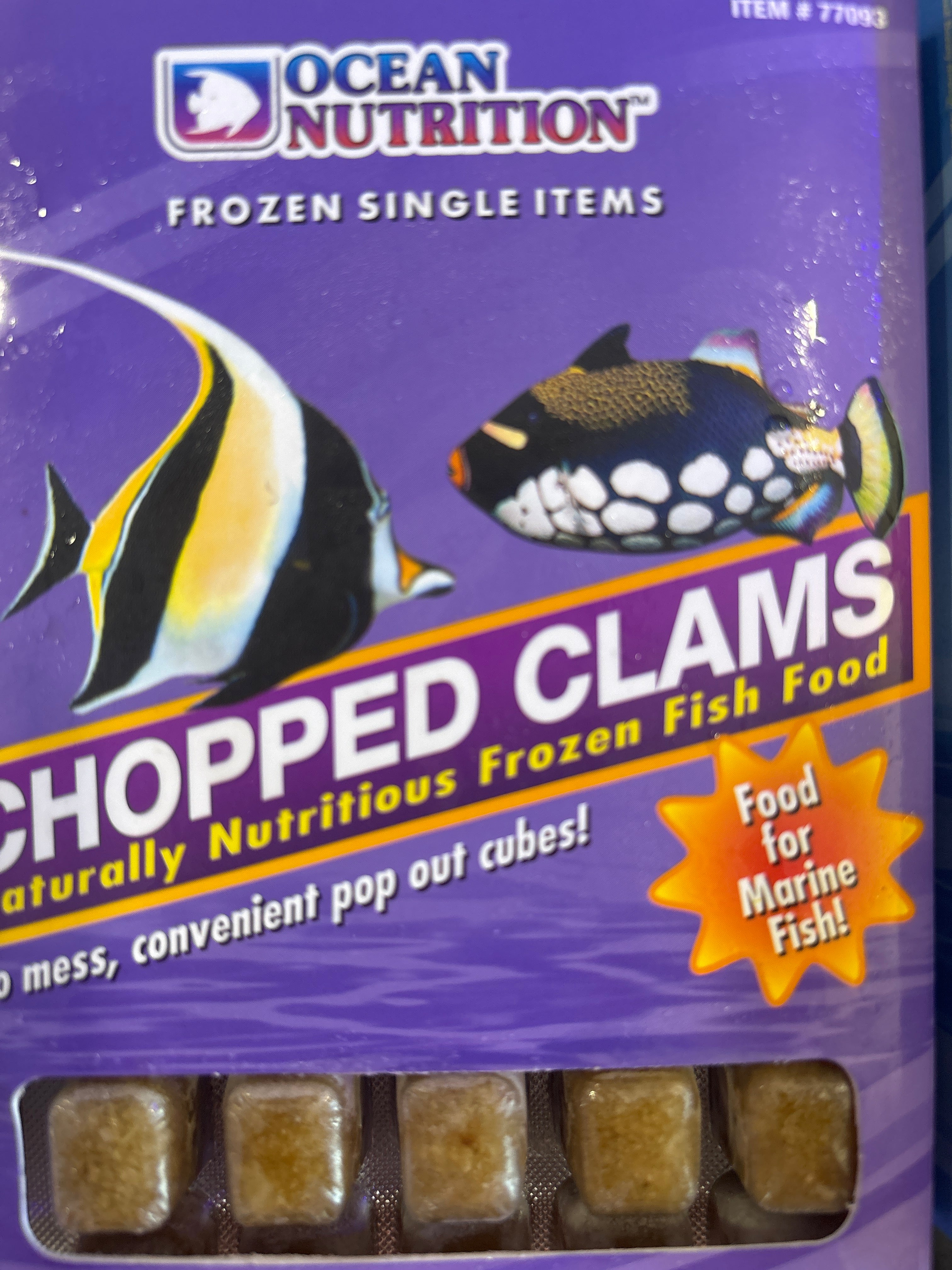 Ocean Nutrition Chopped Clams 3.5oz