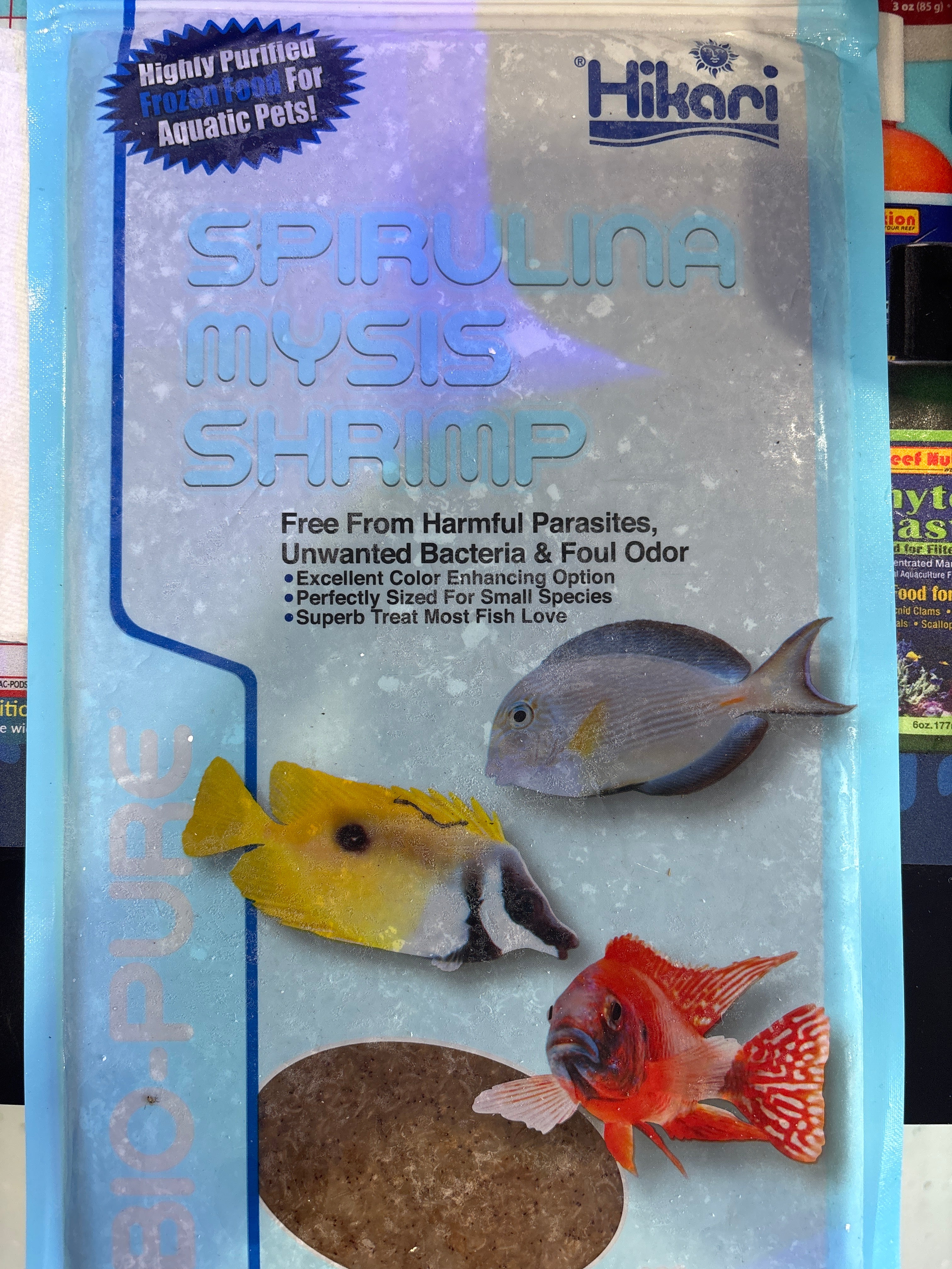 Hikari Spirulina Mysis Shrimp 16 oz