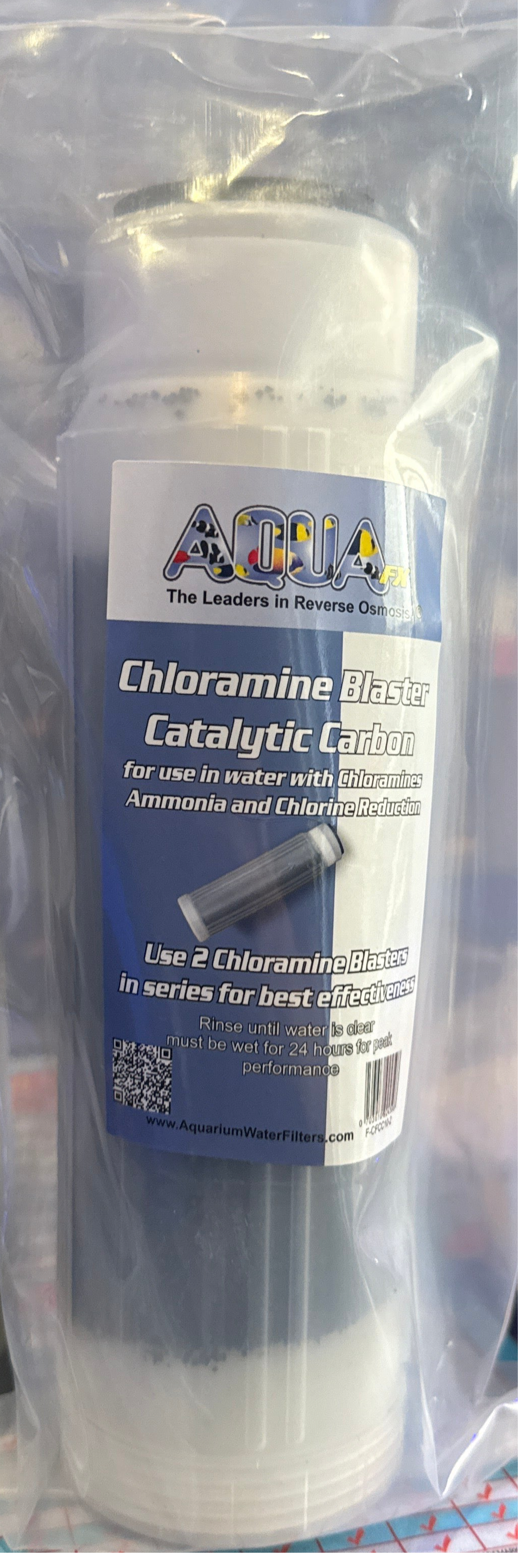 Chloramine Blaster Carbon block