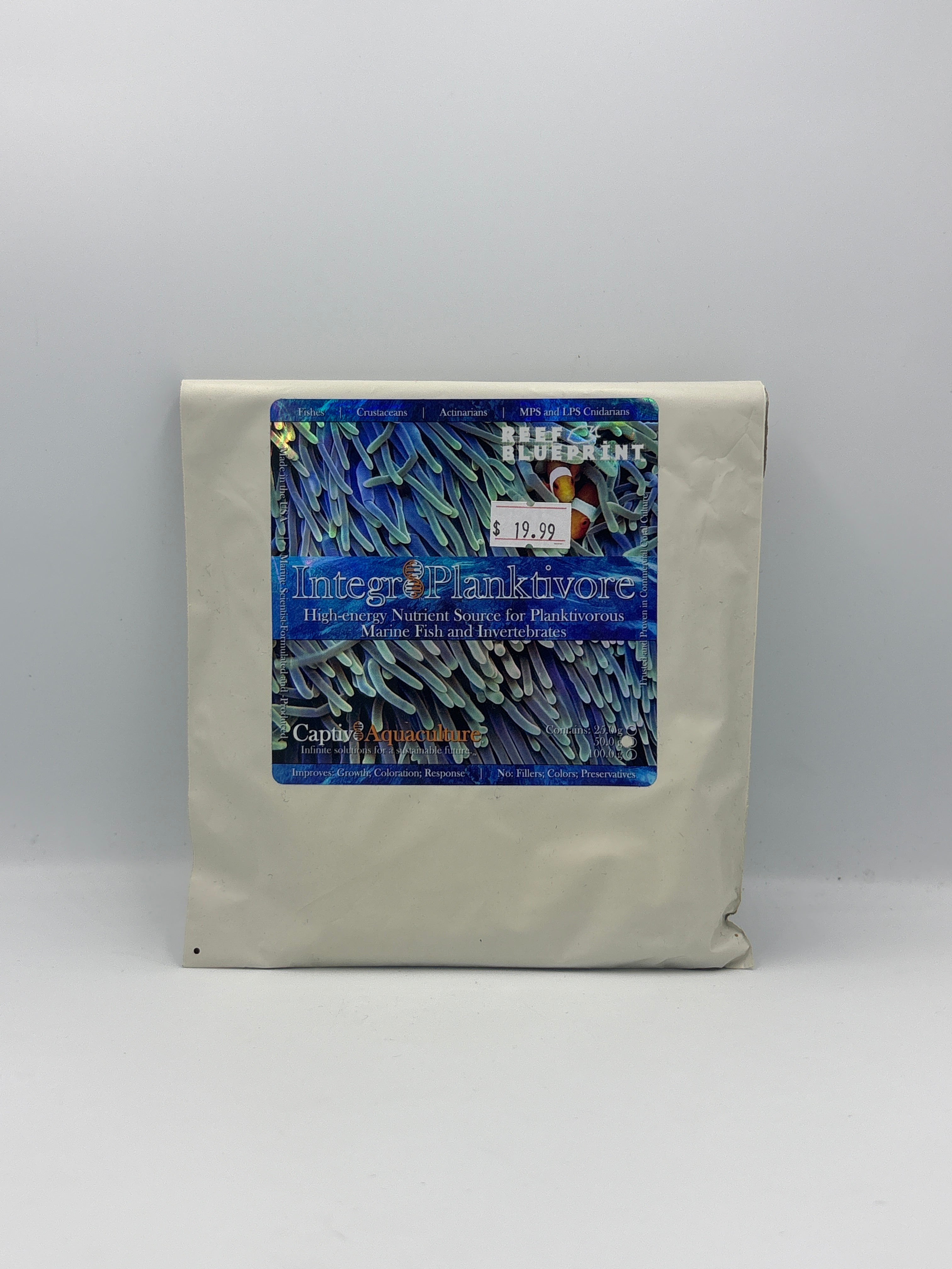 Reef Blueprint Integr Planktivore 50g