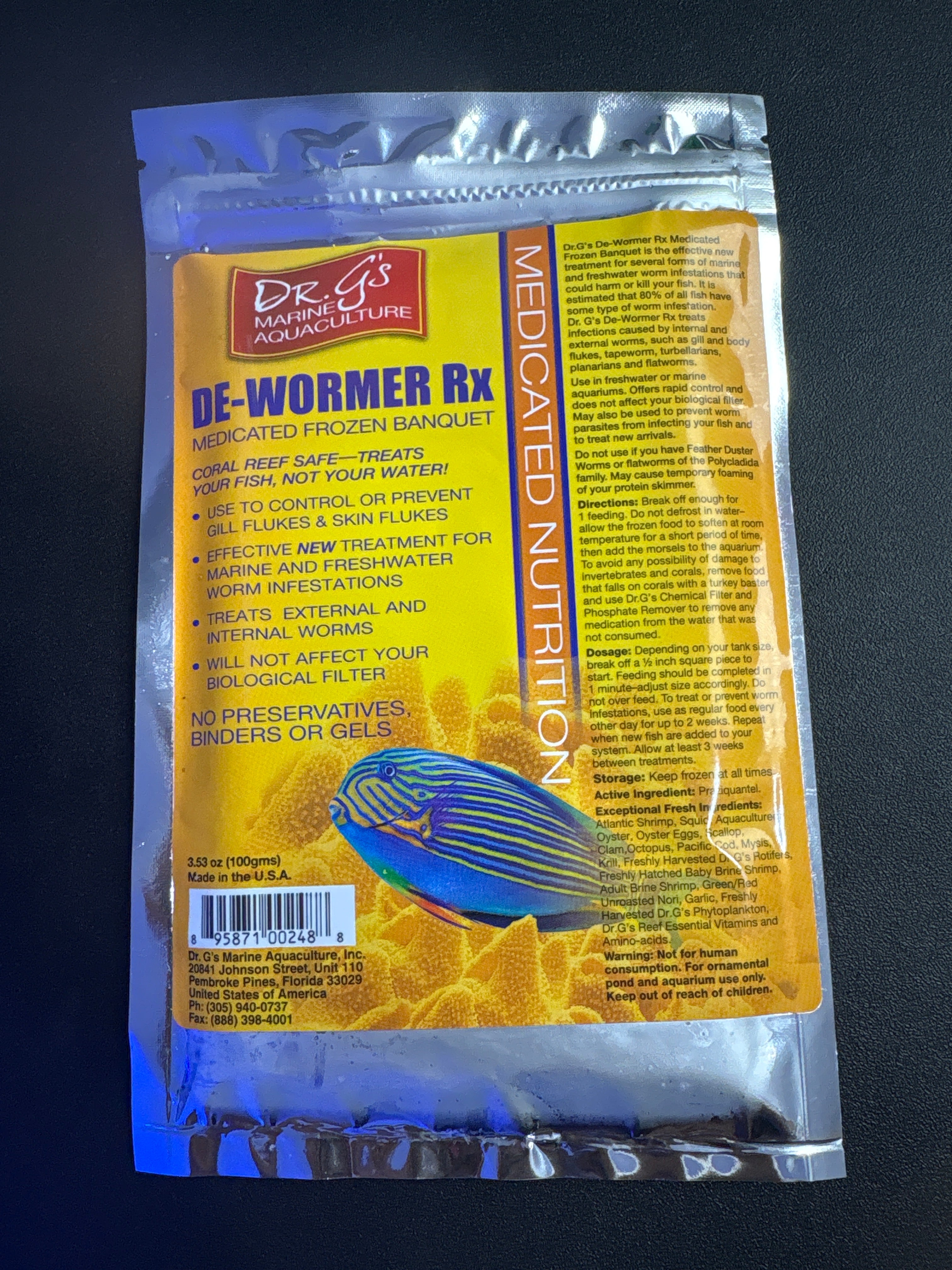 De-wormer Rx 100g
