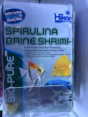 Hikari spirulina brine shrimp CUBES 3.5oz