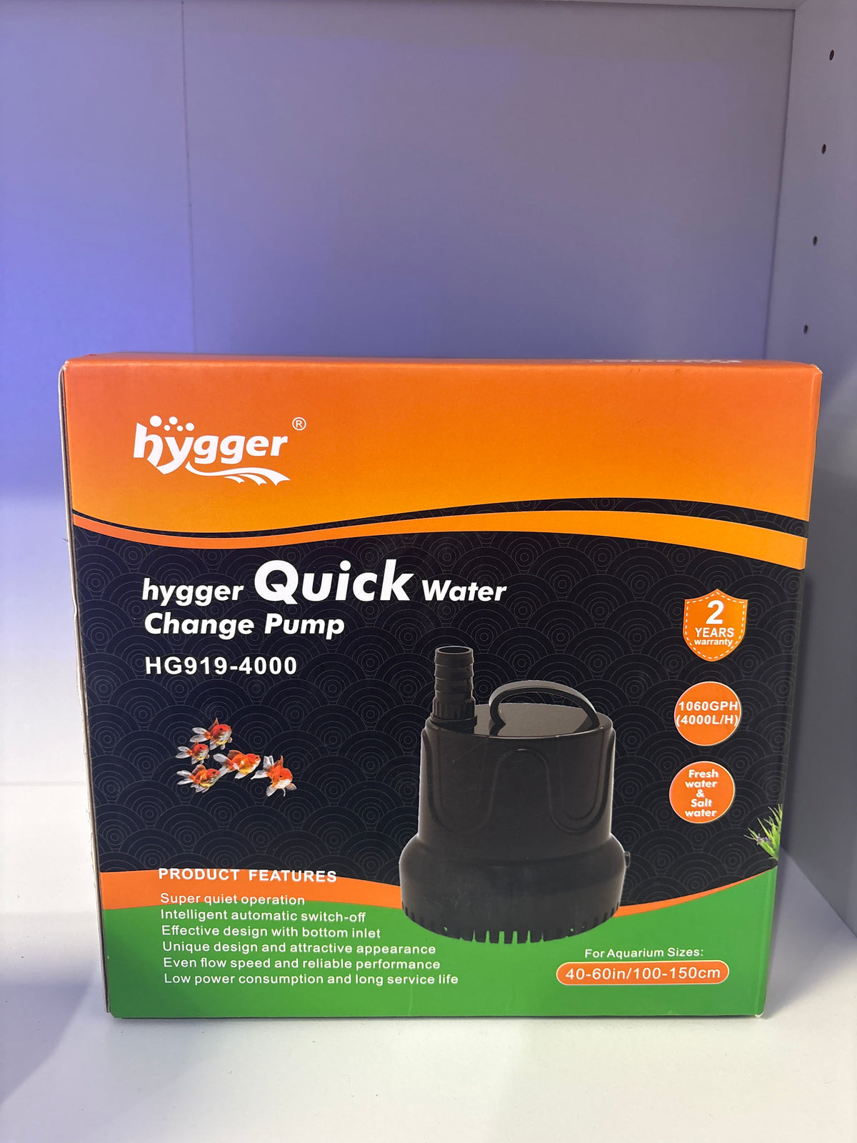 Hygger Quick Water Change Pump – Hydros Aquatics