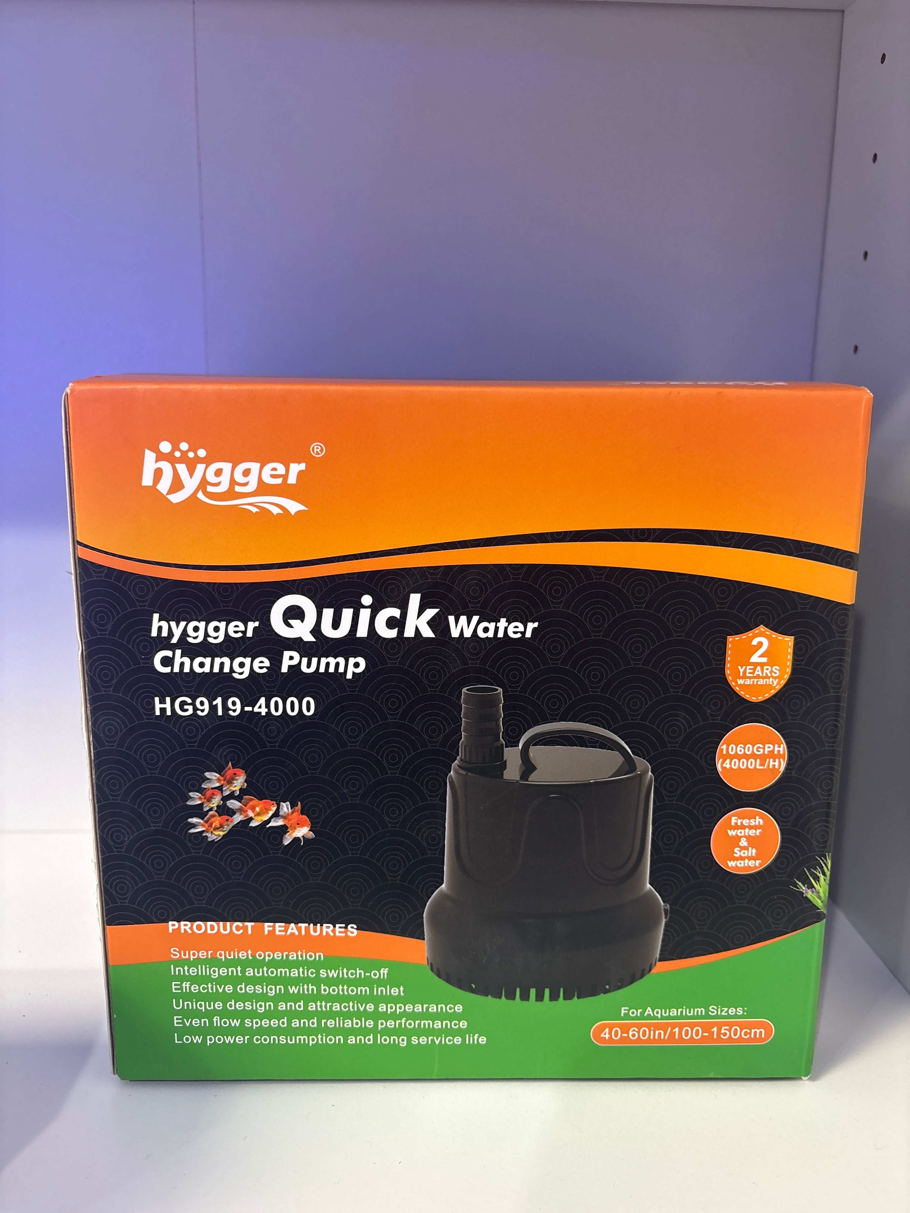 Hygger Quick Water Change Pump