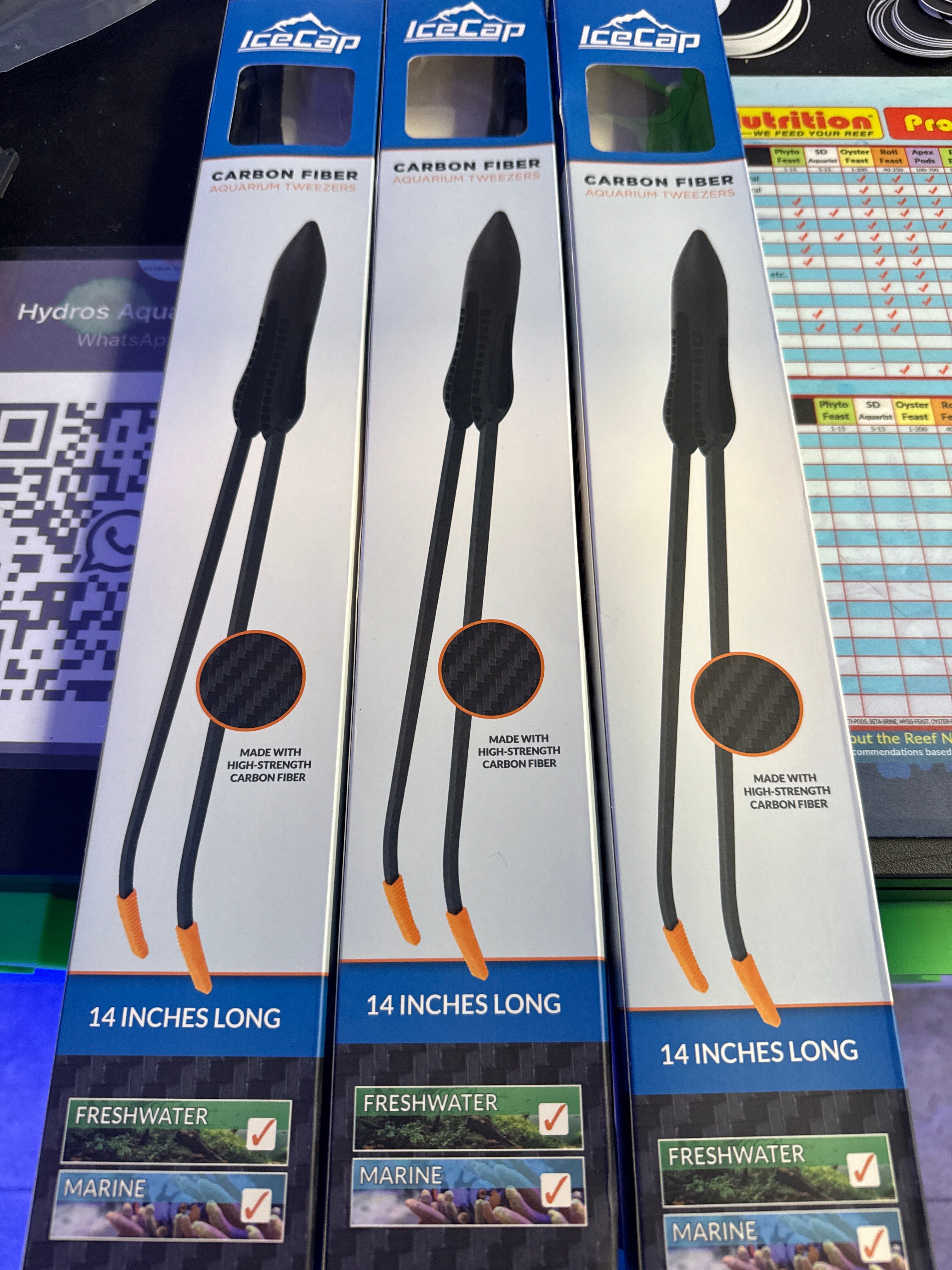 Carbon Fiber Aquarium Teeezers