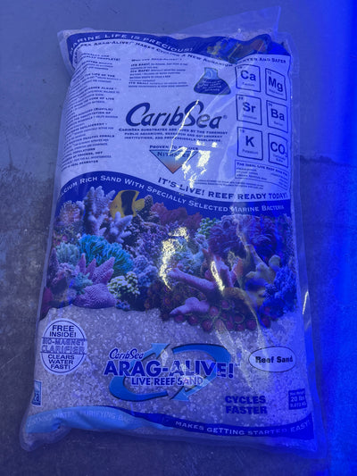 Carib Sea Arag-Alive Live Reef Sand Special Grade 20LBS