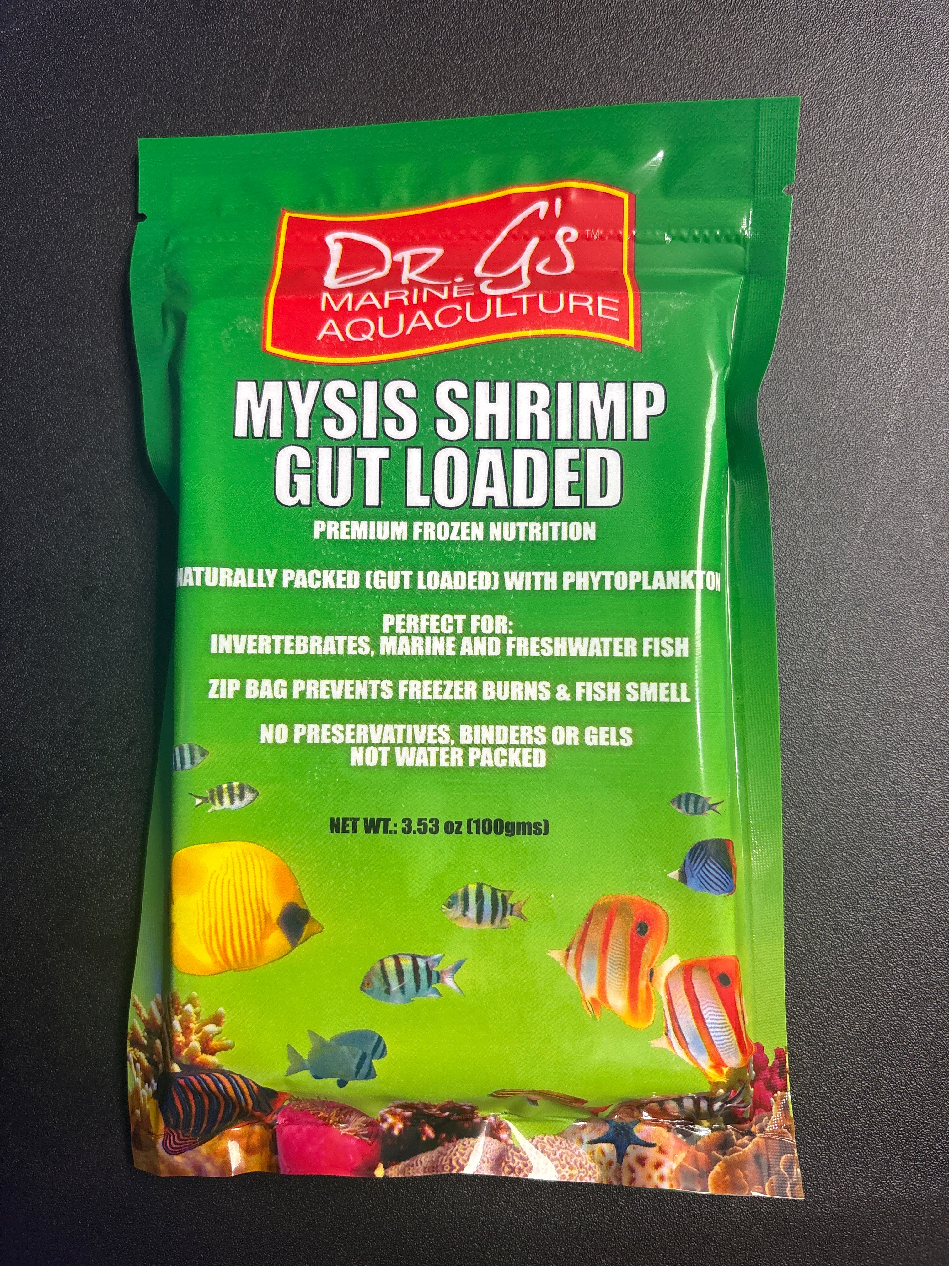 Mysis shrimp gut loaded 100g