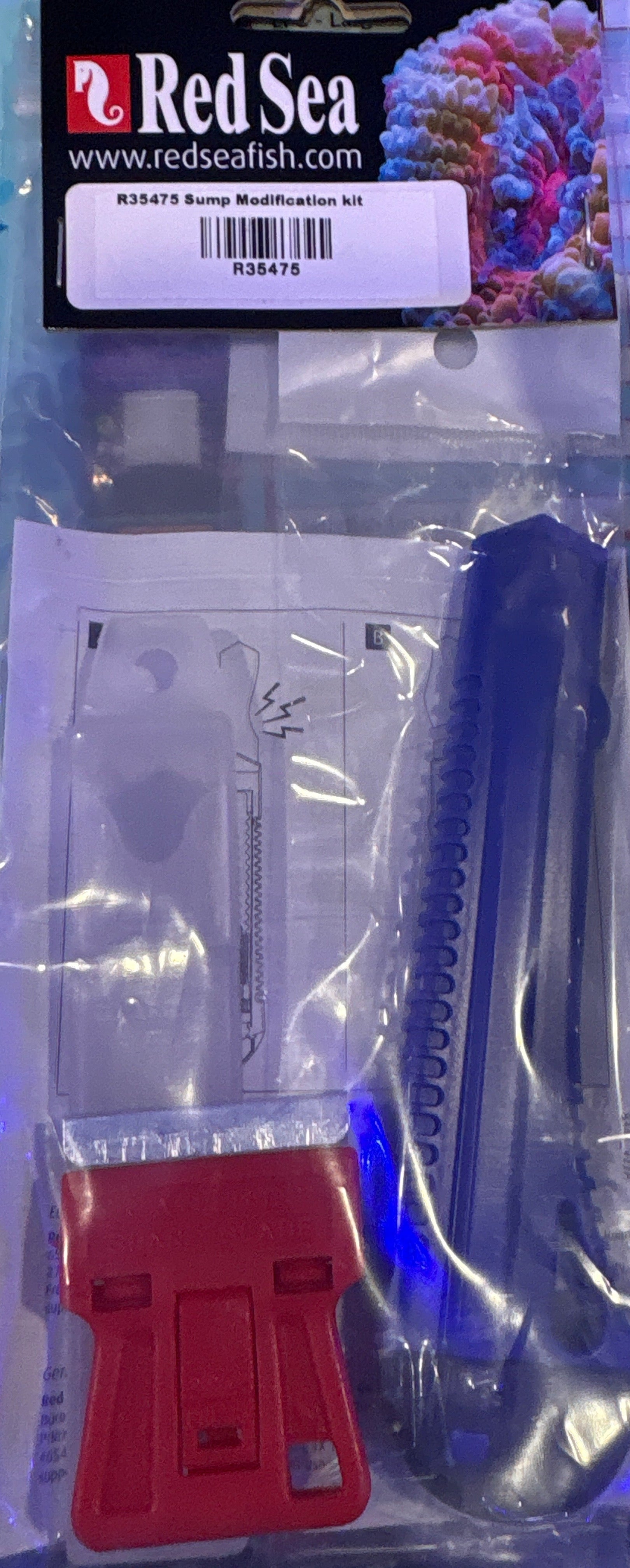 Red Sea sump modification kit