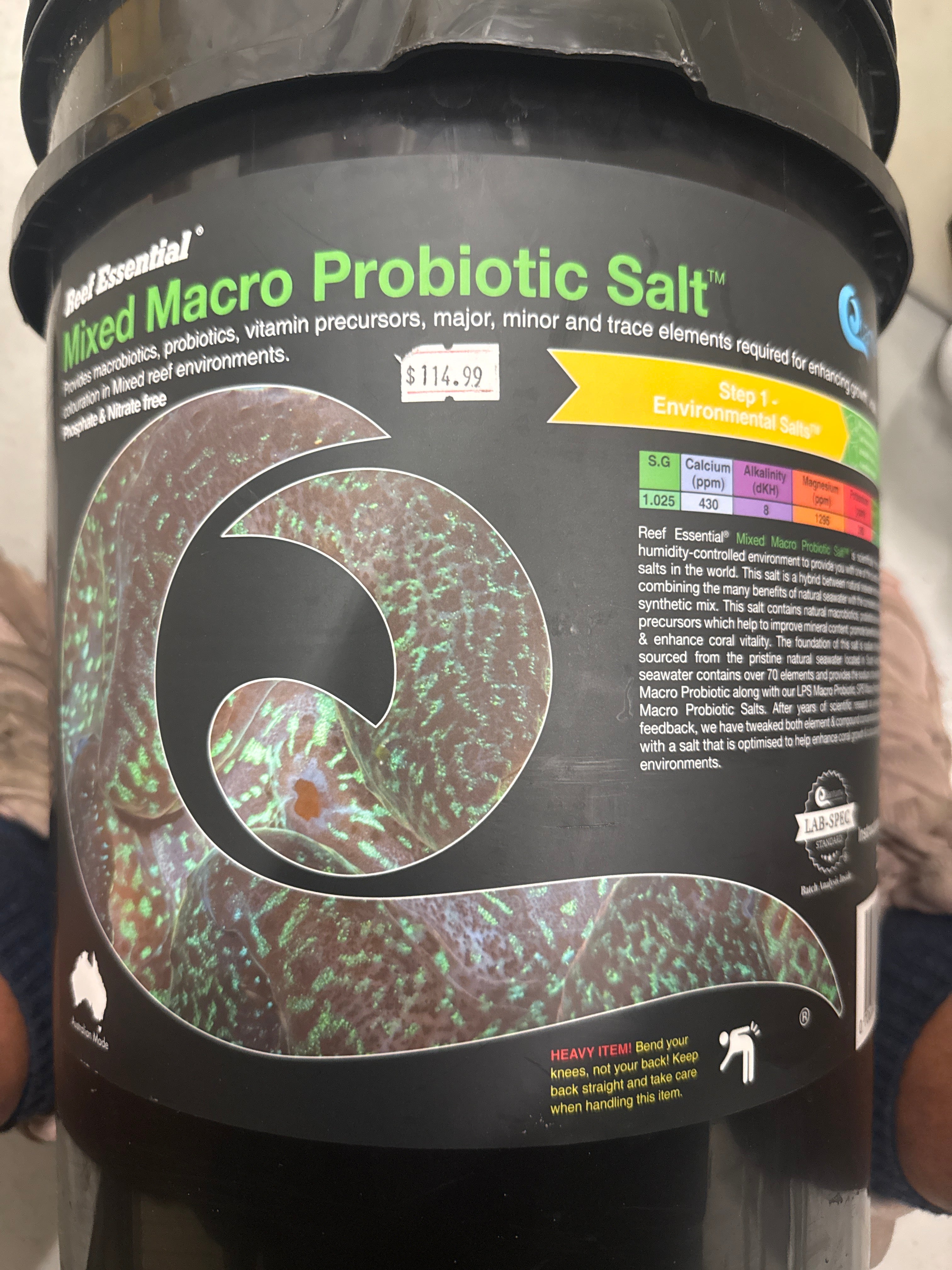 Quantum mixed macro probiotic salt 22kg bucket