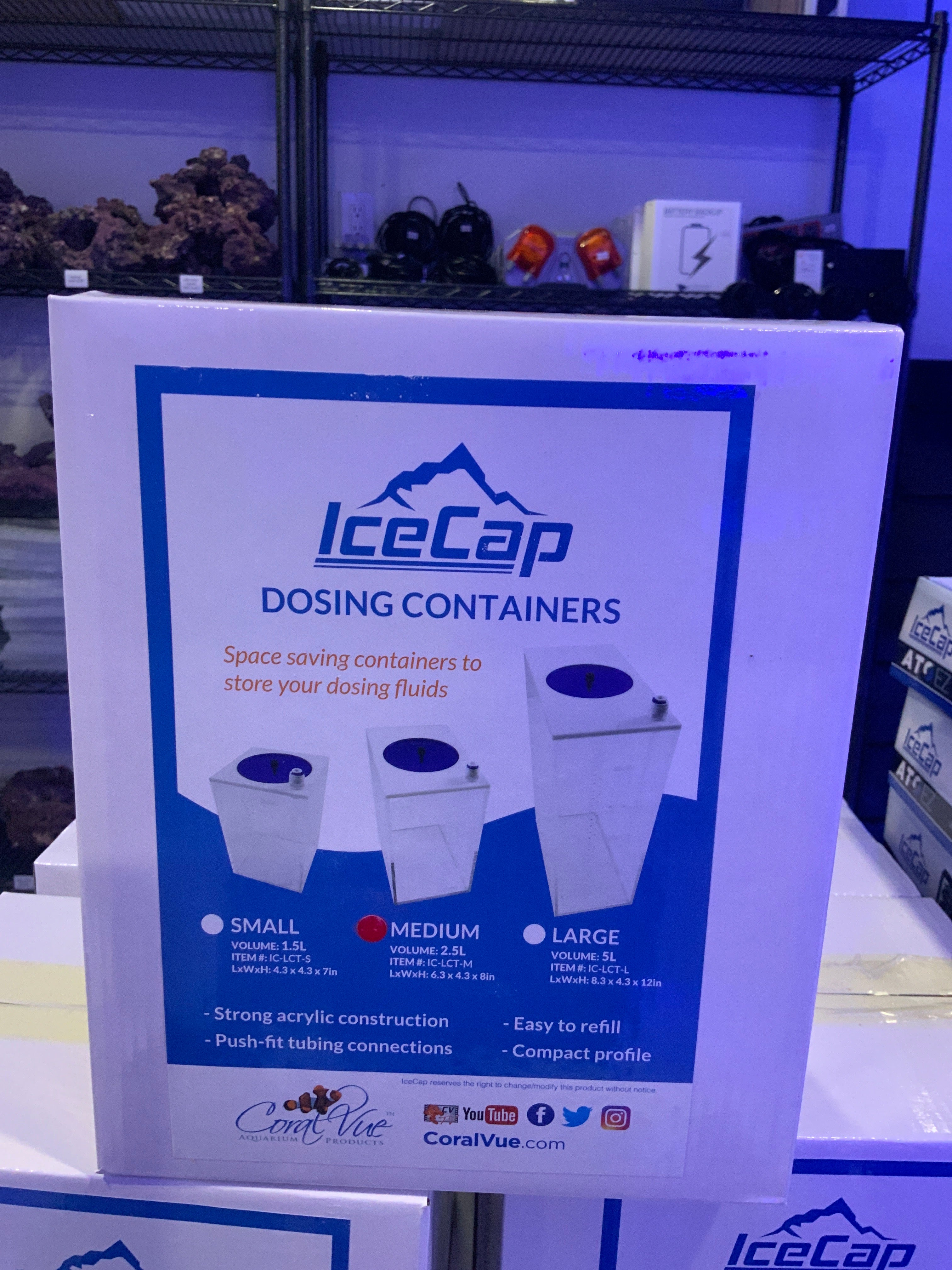 Dosing containers medium