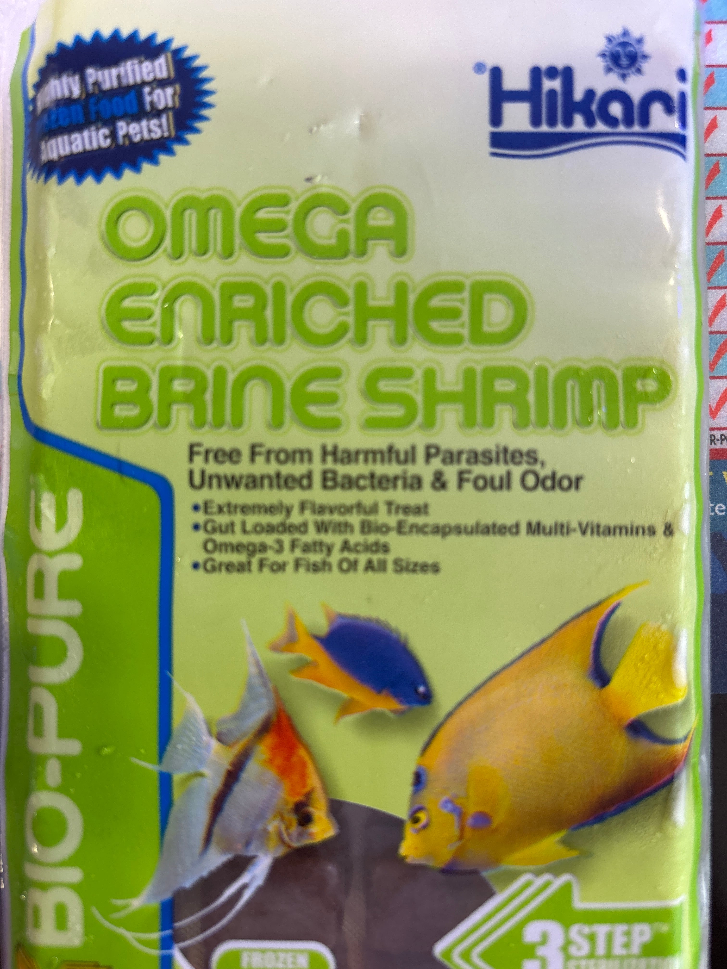 Hikari Omega Enriched Brine Shrimp 3.5oz