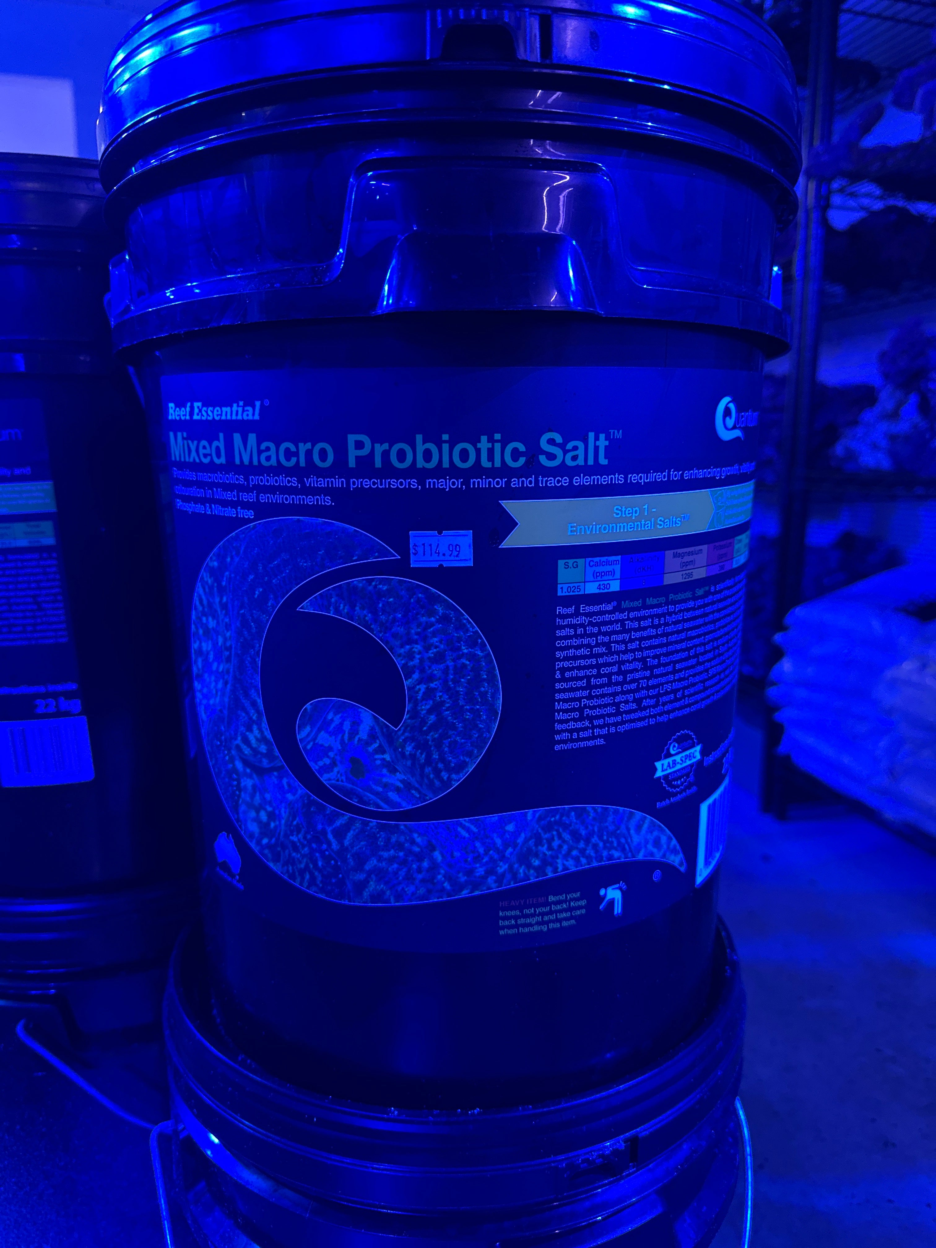 Quantum mixed macro probiotic salt 22kg bucket