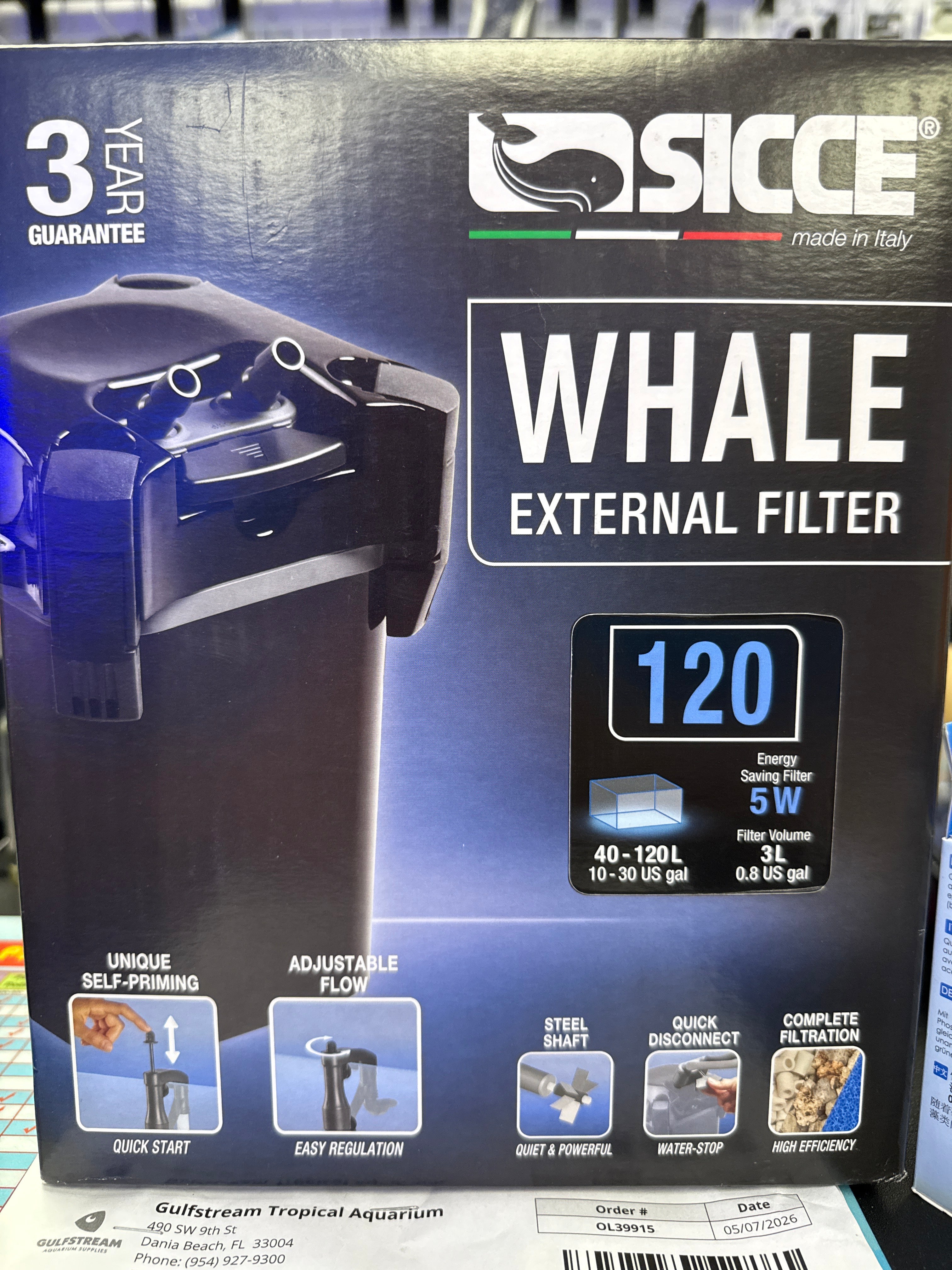 Sicce Whale External Filter