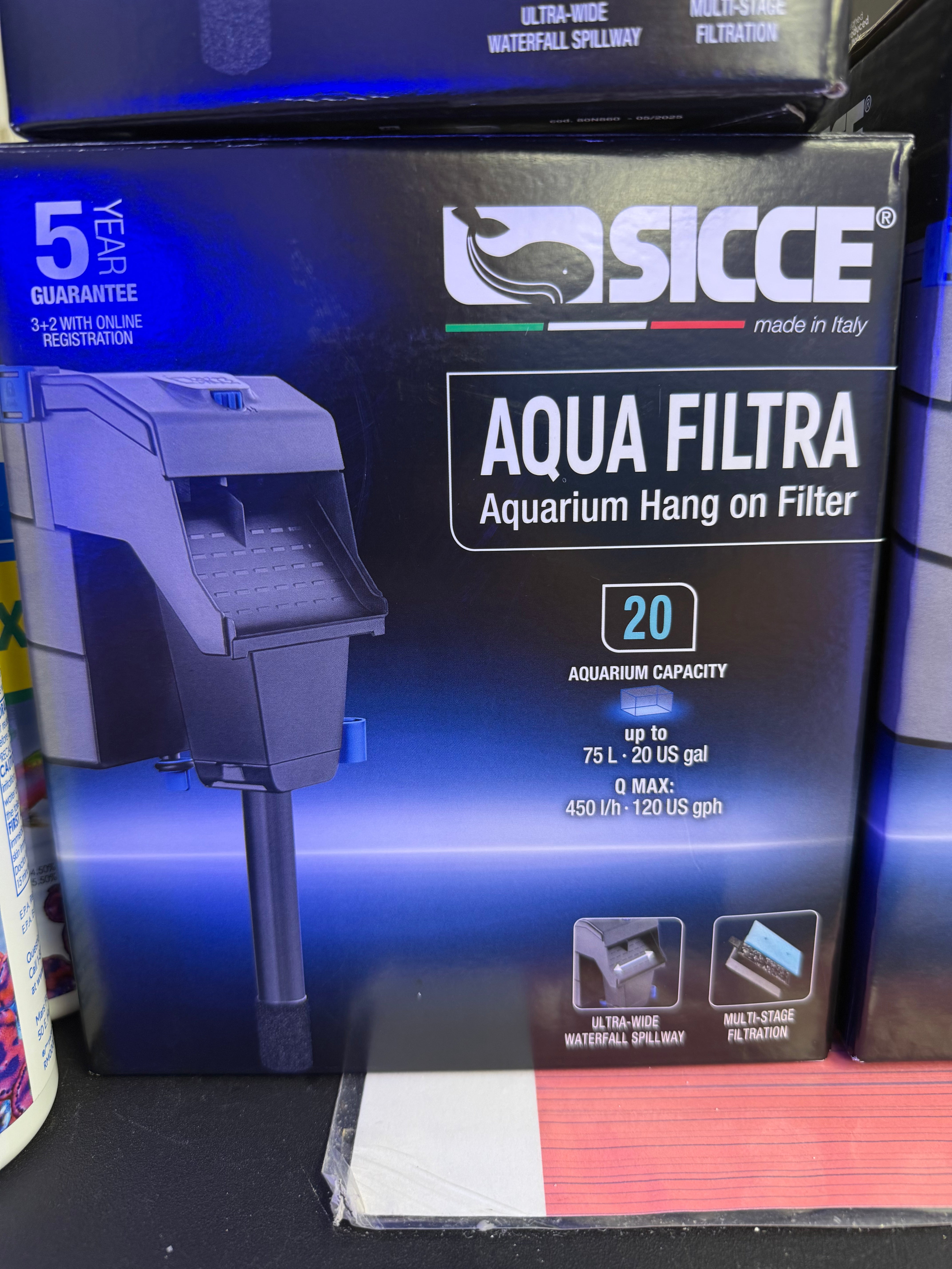 Aqua Filtra Aquarium Hang on Filter