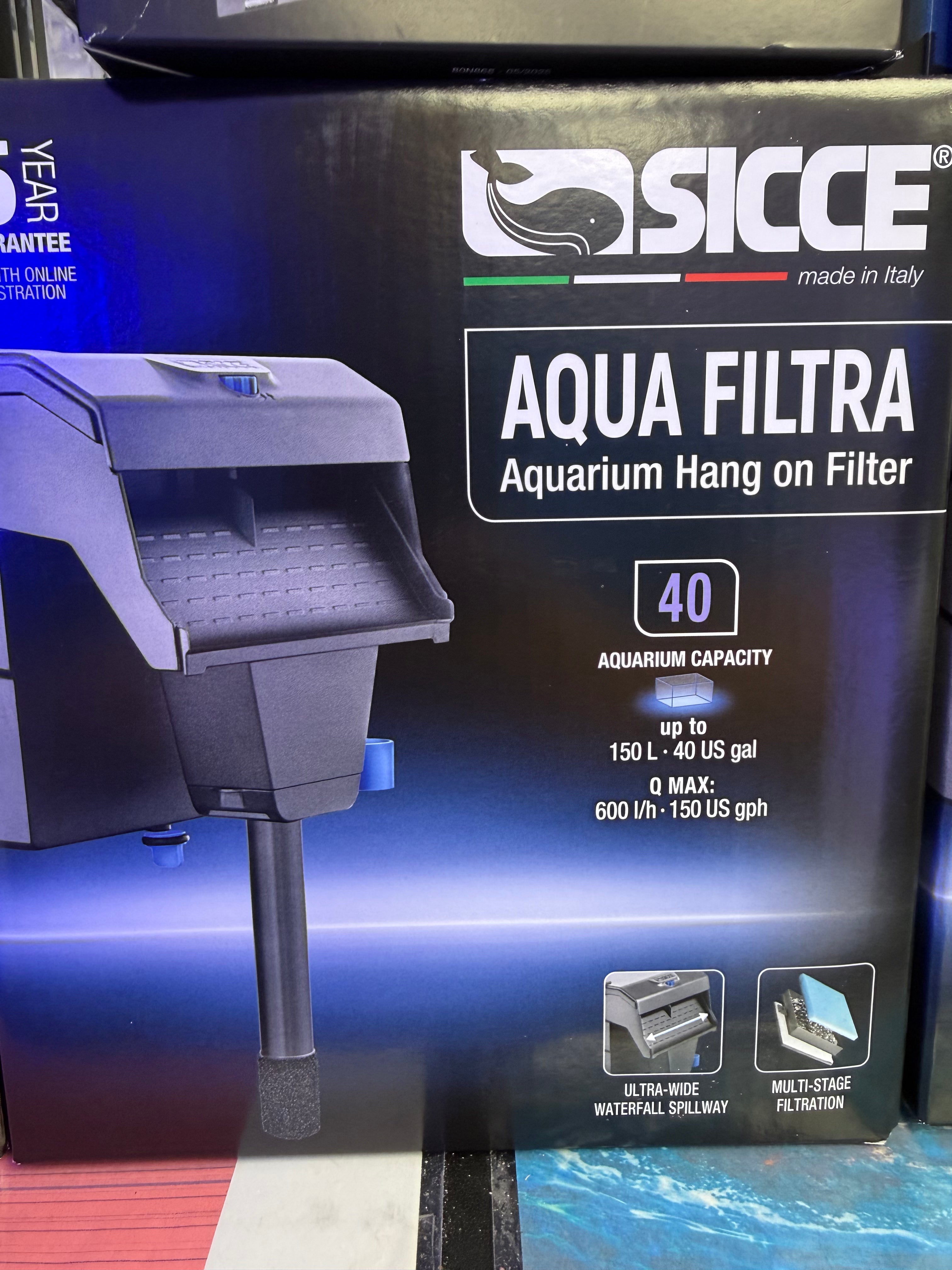 Aqua Filtra Aquarium Hang on Filter